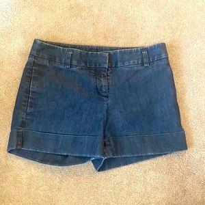 Express denim jean shorts